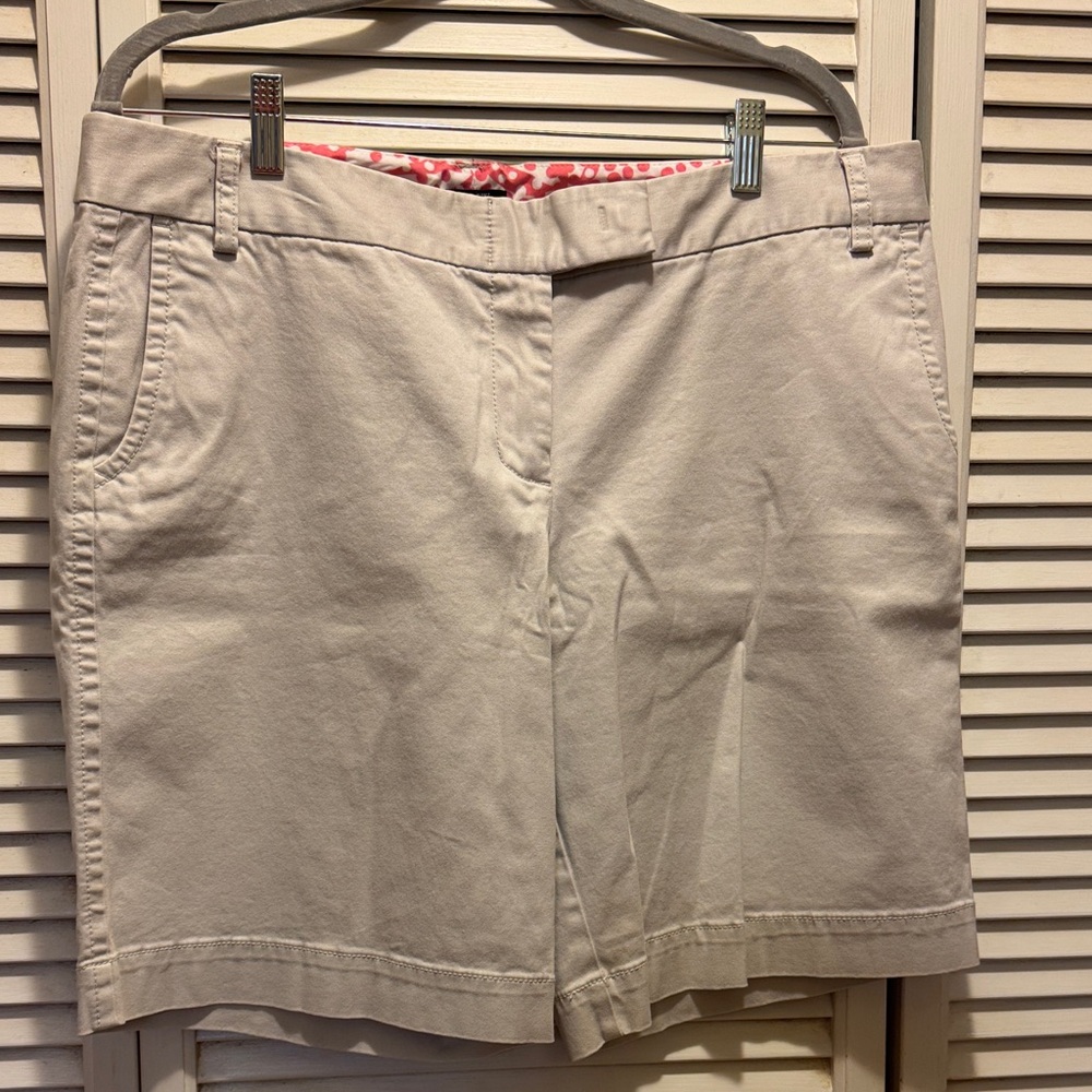 J. Crew Women's Cream Bermudas